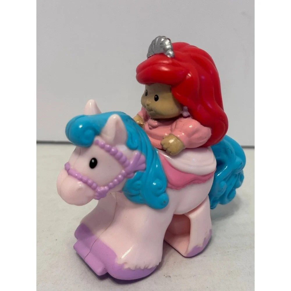 Disney Princess Ariel Klip Klop Horse Little People Fisher Price toy collectible